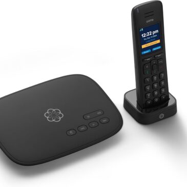 Ooma Telo VoIP Free Internet Home Phone Service and HD3 Handset